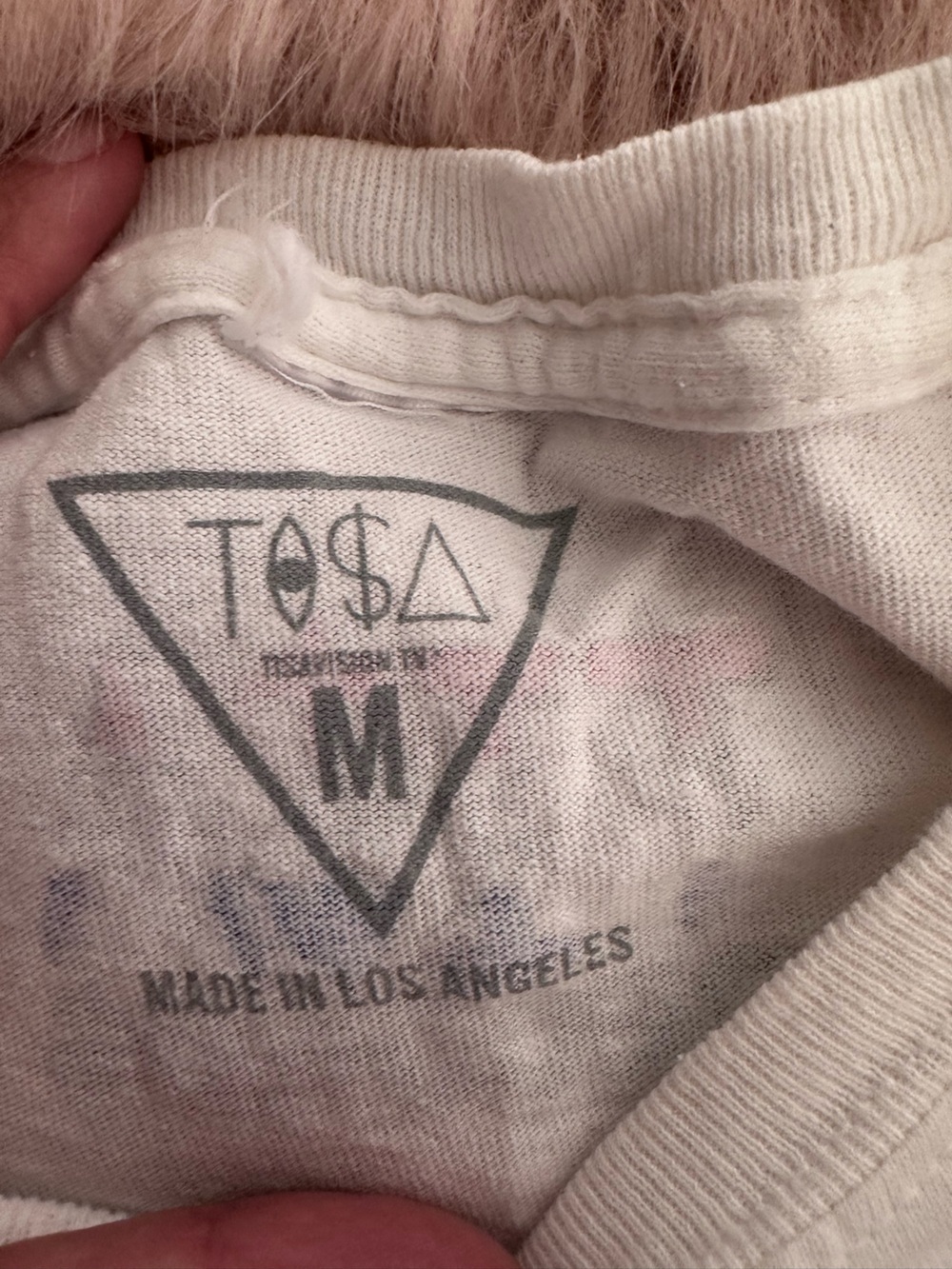 Vintage tisa TI$A Taz Arnold love hood Logo Tee sz medium m - Picture 4 of 8